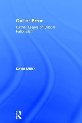 Out of Error - David Miller