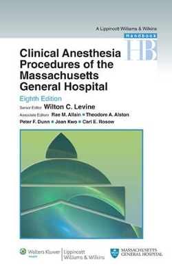 Levine 8e Text; Stoelting 4e Text; Cousins 4e Text; Hensley 4e Text; Dorsch 5e Text; Sweitzer 2e Text; Jaffe 4e Text; West 9e Text Package -  Lippincott Williams &  Wilkins