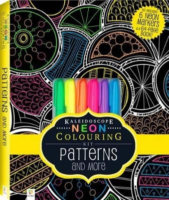 Kaleidoscope Neon Colouring Kit Patterns - Hinkler Pty Ltd