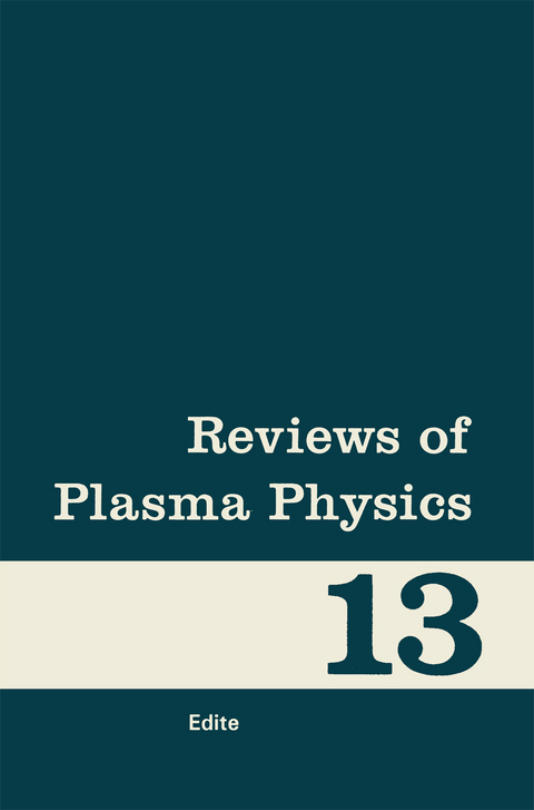 Reviews of Plasma Physics - 