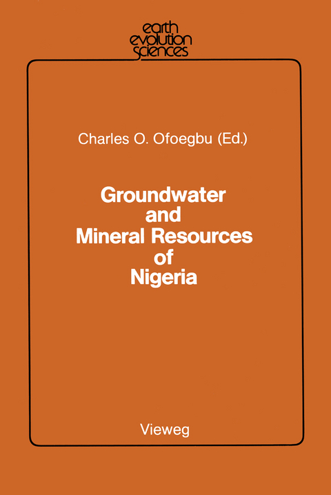 Groundwater and Mineral Resources of Nigeria - 