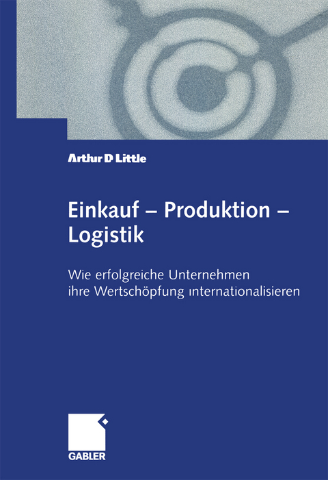 Einkauf — Produktion — Logistik - 