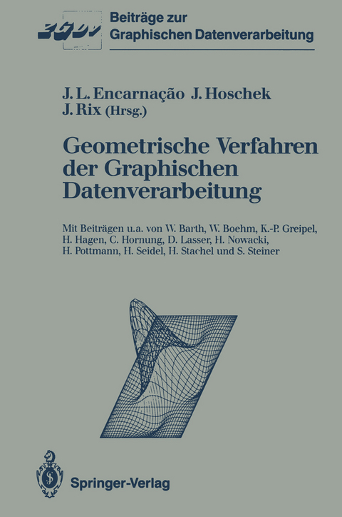 Geometrische Verfahren der Graphischen Datenverarbeitung - 