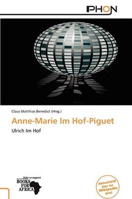 Anne-Marie Im Hof-Piguet - 