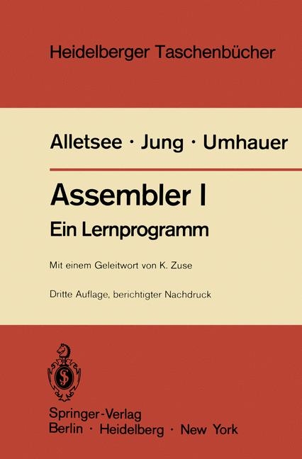 Assembler I - Rainer Alletsee, Horst Jung, Gerd F Umhauer