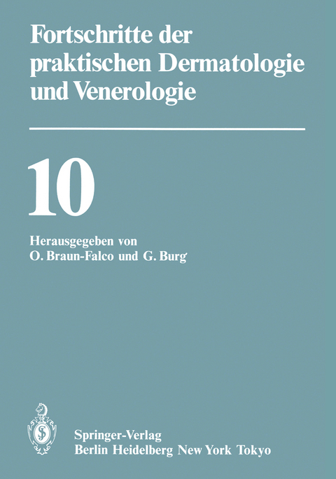 Fortschritte der praktischen Dermatologie und Venerologie - 