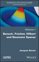 Banach, Fr chet, Hilbert and Neumann Spaces -  Jacques Simon