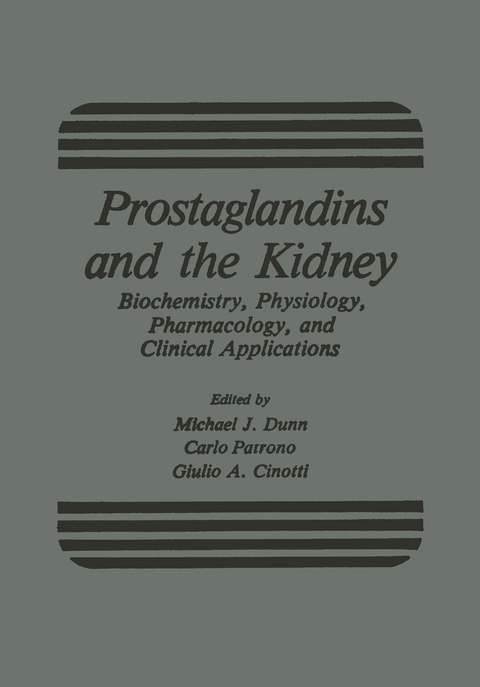 Prostaglandins and the Kidney - 