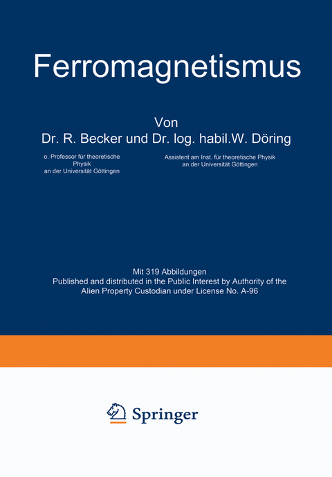 Ferromagnetismus - R. Becker, W. Döring