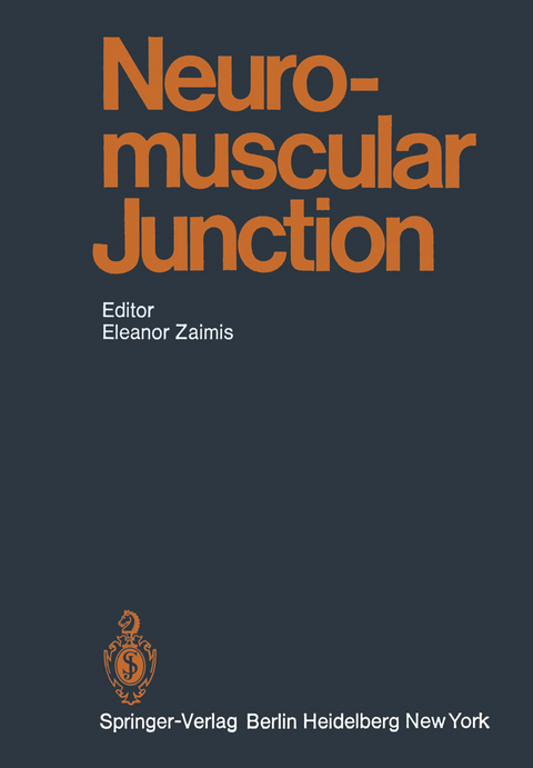 Neuromuscular Junction - R.E.M. Bowden, B. Collier, R.D. Dripps, L.W. Duchen, G.E. Hale Enderby, B.L. Ginsborg, S. Head, F. Hobbiger, D.H. Jenkinson, F.C. MacIntosh, J. Maglagan, S.E. Smith, E. Zaimis