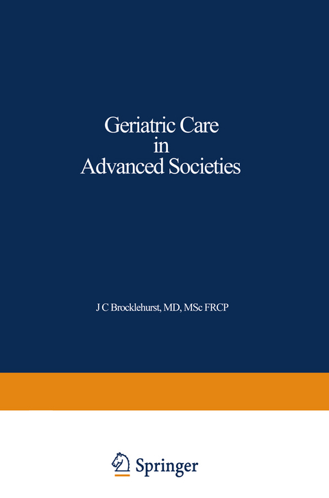 Geriatric Care in Advanced Societies - 