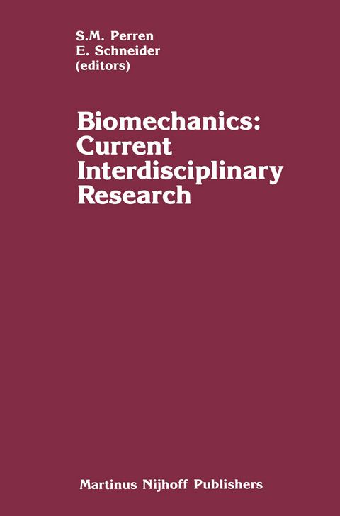 Biomechanics: Current Interdisciplinary Research - 