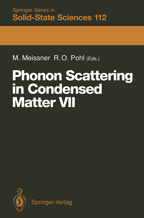 Phonon Scattering in Condensed Matter VII - 