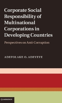 Corporate Social Responsibility of Multinational Corporations in Developing Countries - Adefolake O. Adeyeye