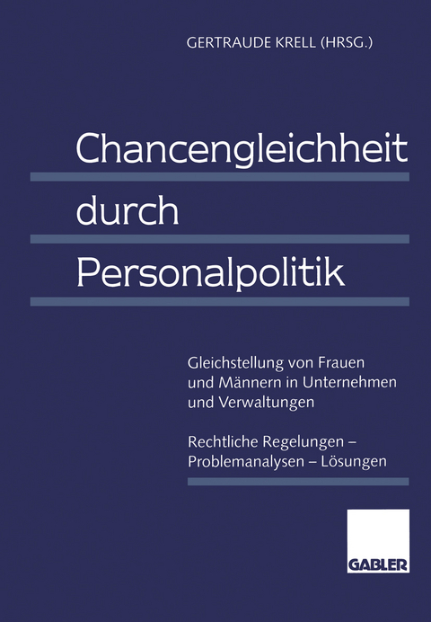 Chancengleichheit durch Personalpolitik - 