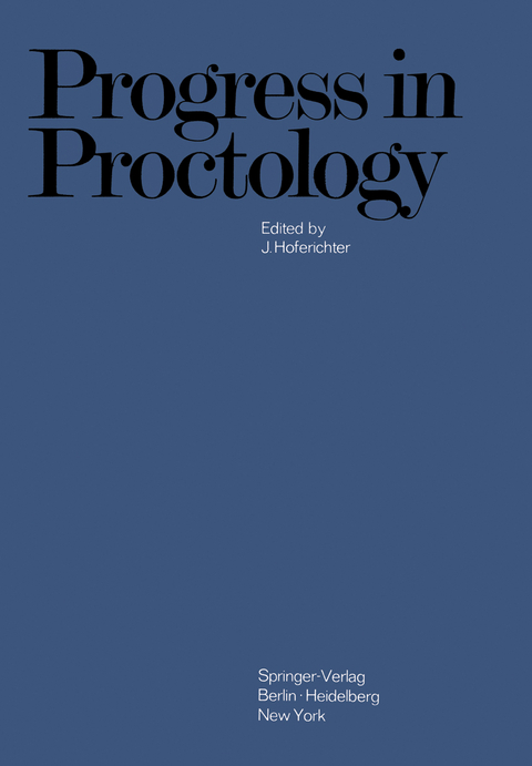 Progress in Proctology - 