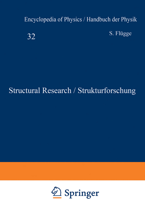 Structural Research / Strukturforschung - Dr. André Guinier, Dr. Gérard Von Eller, Dr. J. Bouman, Dr. Gérard Fournet, Professor Dr. W. W. Beeman, Professor Dr. P. Kaesberg, Dr. J. W. Anderegg, Dr. M. B. Webb, Professor Dr. H. Raether, Dr. G. R. Ringo