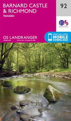 Barnard Castle & Richmond -  Ordnance Survey