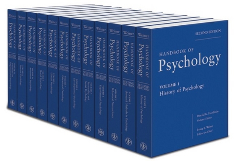 Handbook of Psychology, Set - 