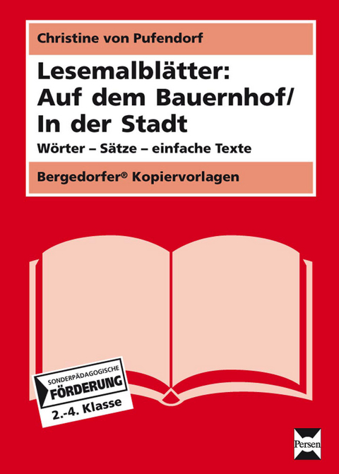 Lesemalblätter: Auf dem Bauernhof / In der Stadt - Christine von Pufendorf