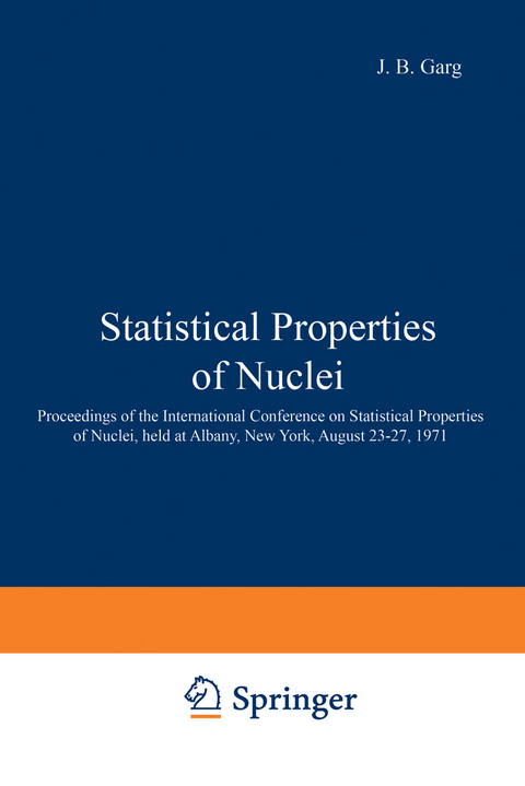 Statistical Properties of Nuclei - 