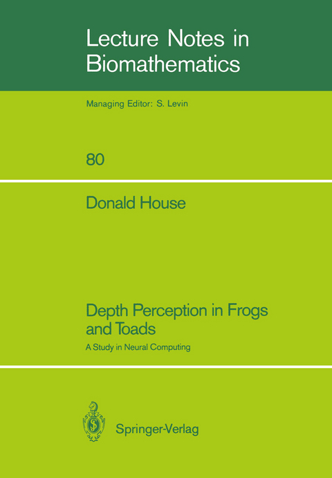 Depth Perception in Frogs and Toads - Donald House