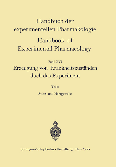 Erzeugung von Krankheitszuständen durch das Experiment