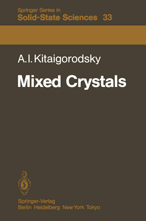 Mixed Crystals - A. I. Kitaigorodsky