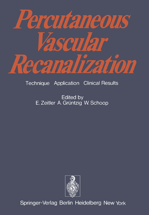 Percutaneous Vascular Recanalization - 