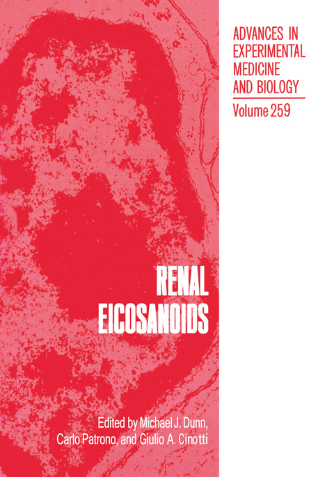 Renal Eicosanoids - 