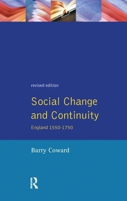 Social Change and Continuity - Barry Coward