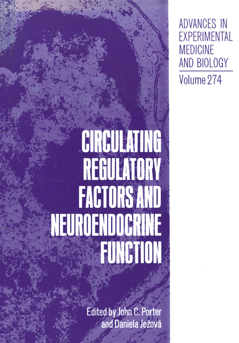 Circulating Regulatory Factors and Neuroendocrine Function - 