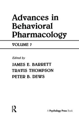 Advances in Behavioral Pharmacology - 