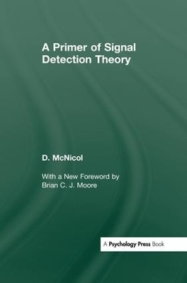 A Primer of Signal Detection Theory -  Routledge-Cavendish