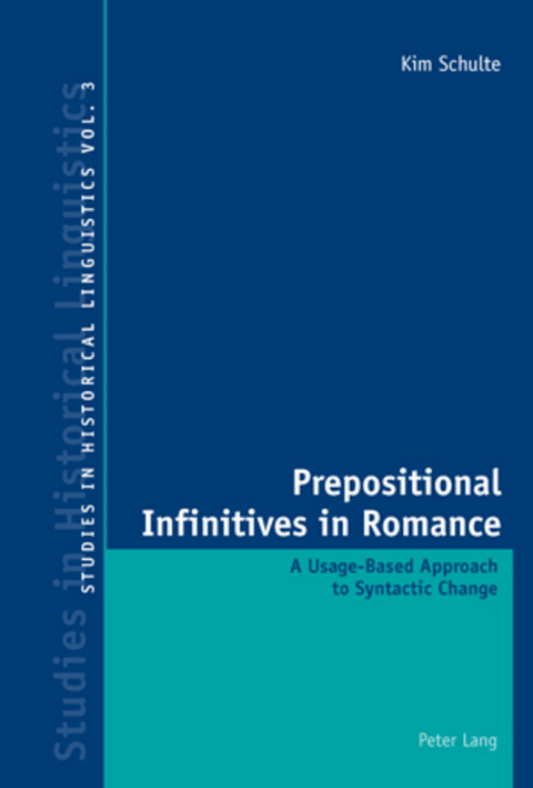 Prepositional Infinitives in Romance - Kim Schulte