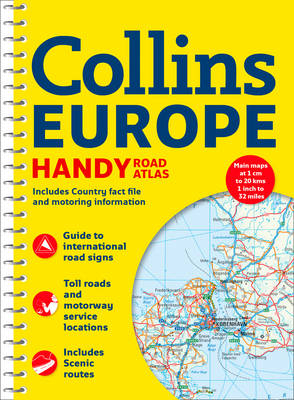 Collins Handy Road Atlas Europe -  Collins Maps