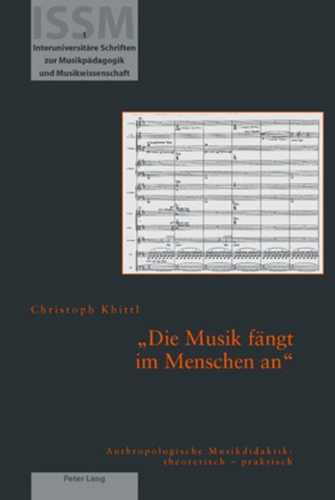 «Die Musik fängt im Menschen an» - Christoph Khittl