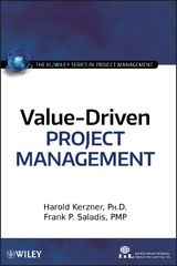 Value-Driven Project Management -  Harold Kerzner,  Frank P. Saladis