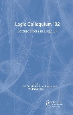 Logic Colloquium '02 - 