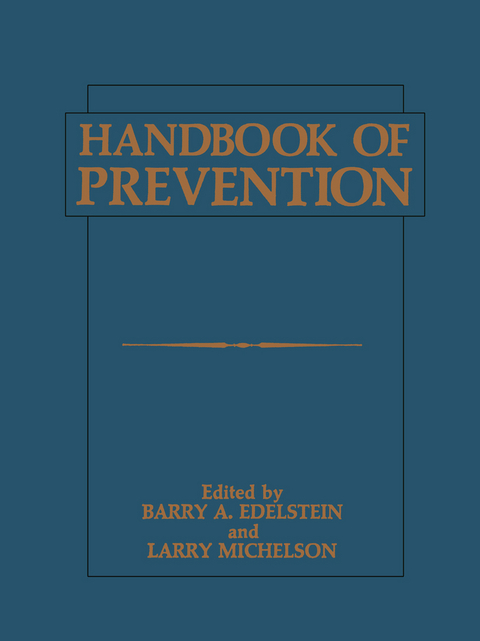 Handbook of Prevention - 