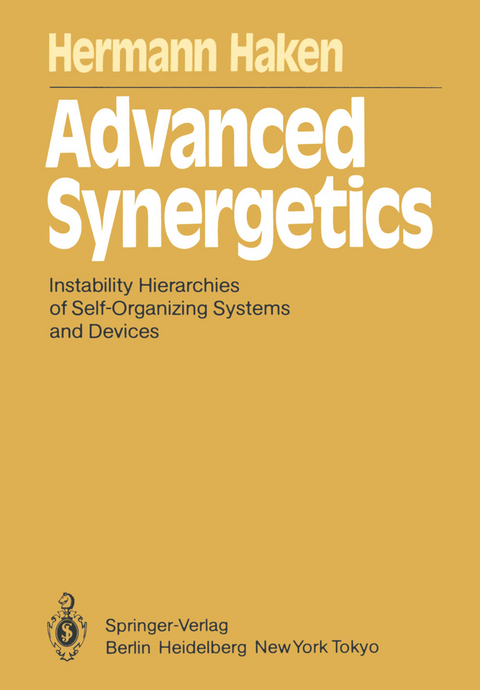 Advanced Synergetics - Hermann Haken