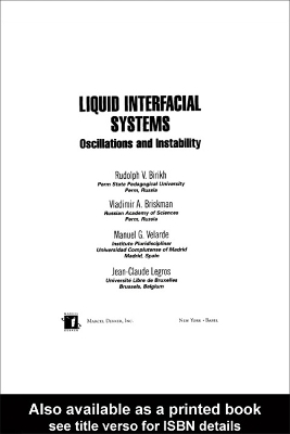 Liquid Interfacial Systems - 