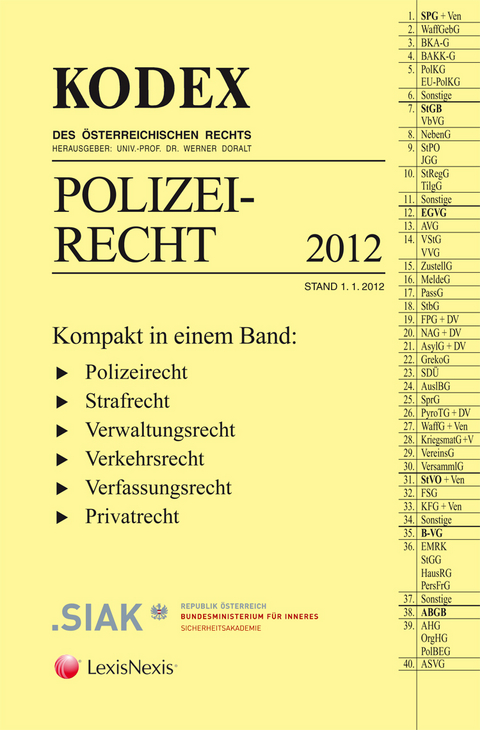 KODEX Polizeirecht - 