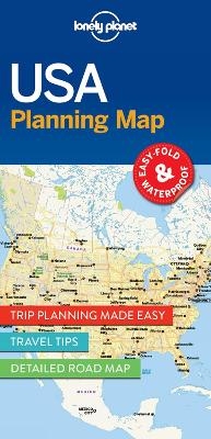 Lonely Planet USA Planning Map -  Lonely Planet