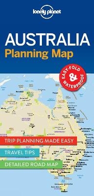 Lonely Planet Australia Planning Map -  Lonely Planet