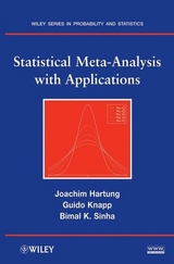 Statistical Meta-Analysis with Applications -  Joachim Hartung,  Guido Knapp,  Bimal K. Sinha