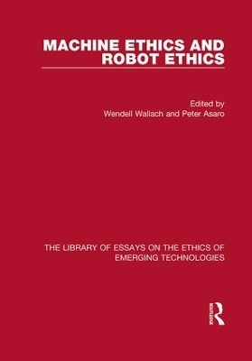 Machine Ethics and Robot Ethics - 