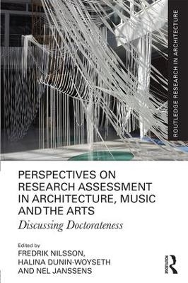 Perspectives on Research Assessment in Architecture, Music and the Arts - 