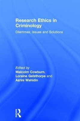 Research Ethics in Criminology - 