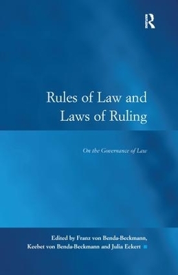 Rules of Law and Laws of Ruling - 